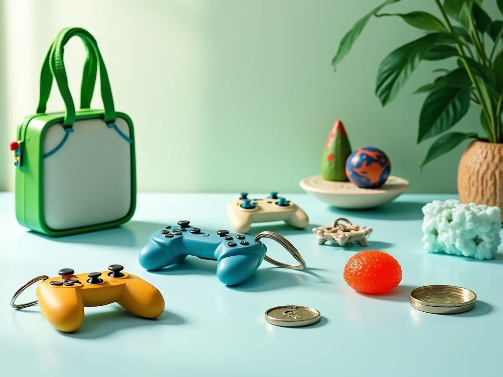 Merchandising gaming eco-sostenibile